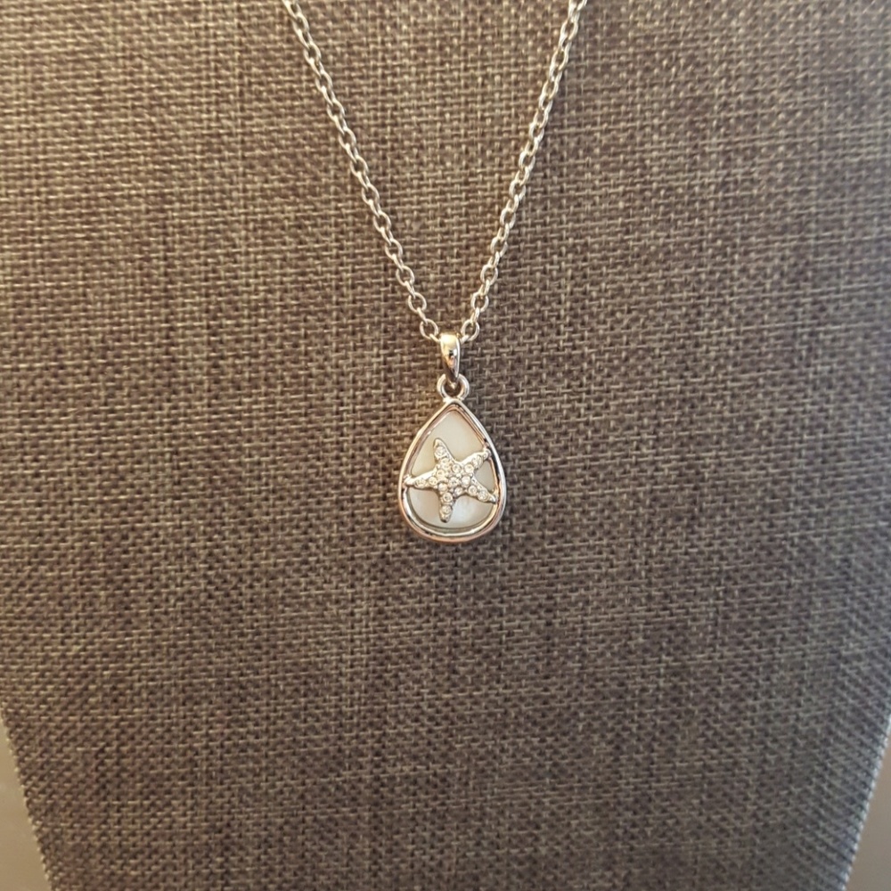 Lia Sophia Sterling Silver Star Necklace